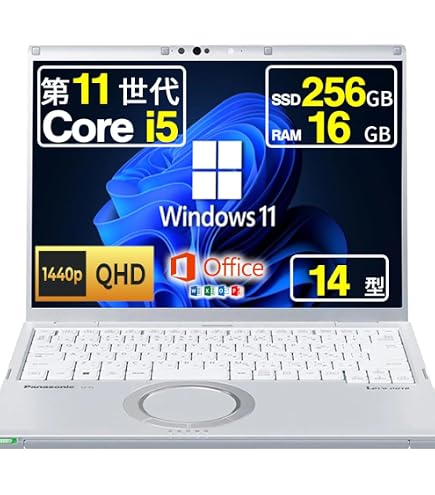 Amazon.co.jp: 【整備済み品】Panasonic Let's note CF-FV1 第11世代