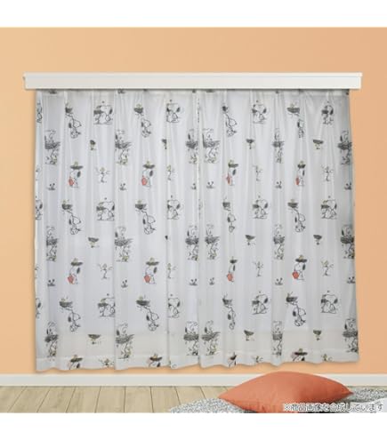 【ディズニー】インテリアカーテンTDR公式商品 Amazon｜ディズニー レースカーテン アリス デジタルフラワー 100