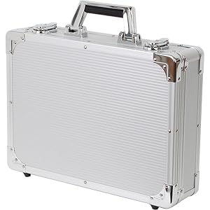 KC エフェクターケース EC-45/SV シルバー (内寸 355 x 250 x 55+20mm)