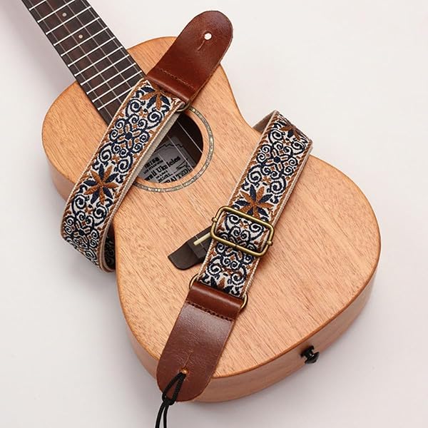 Amazon.co.jp: ウクレレストラップ 刺?エスニックギター