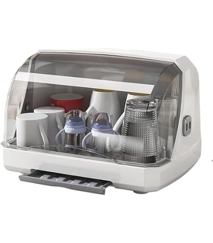 Amazon｜キッチン 水切り水切りラック 食器ラック カバー付き 2段