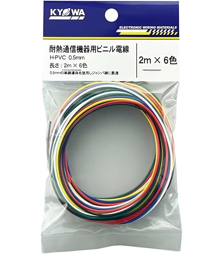 8D-FB ケーブル 20m（四国電線）両端MP 両端M型コネクター付き 8D-FB