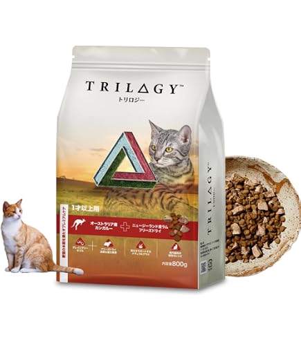 ブロッコリー　ハイブリッドスリーブ　　ハシビロコウ　サーバルキャット　猫　キラリ Amazon | Trilogy トリロジー キャットフード 800g ドライ 成猫用