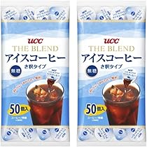 UCC アイスコーヒー　ポーションタイプ　200個 Amazon.co.jp: UCC THE BLEND アイスコーヒー ポーション (無糖