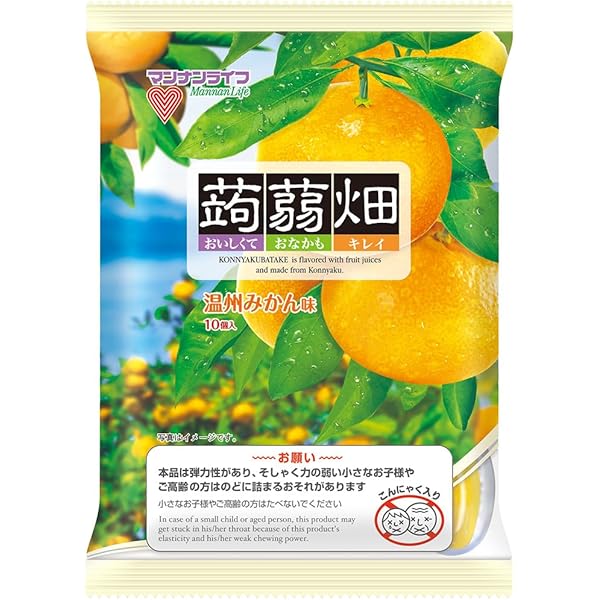 Amazon.co.jp: マンナンライフ 蒟蒻畑 温州みかん 12個入 : 食品