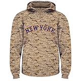 マジェスティックMLBメンズUSMC Digi Camo Thermabase Hoodie ( Large ,ニューヨーク・メッツ)