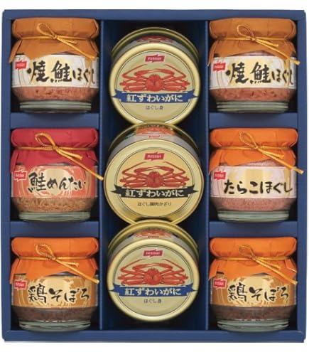 Amazon | ニッスイ＆キョクヨー紅ずわいがに缶詰ギフト DO-KG-100J