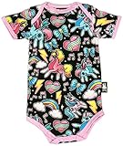 (シックス バニーズ) SIX BUNNIES ベビー服【ロンパース】ユニコーン (3～6ヶ月:60)