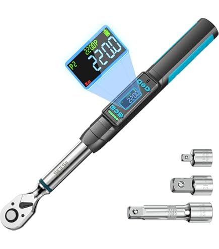 Amazon | GOYOJO デジタルトルクレンチ 1/2インチ 2-200Nm 調節可能
