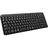 【Amazon.co.jp限定】 ロジクール Bluetooth ワイヤレスキーボード 無線 K250GRd 日本語配列 グラファイト 国内正規品 | コンパクト、耐水、テンキー、電池式（単4型乾電池 x 2）、12ヶ月の電池寿命、Windows、m