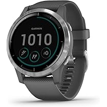 Amazon.co.jp: GARMIN vivoactive 4 Shadow Gray/Silver 010-02174-07 
