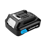 Powilling BL1015B マキタ 10.8v バッテリー互換 BL1015 BL1030 BL1040 BL1050 BL1060 A-59863など リチウムイオン電池 マキタ掃除機 バッテリー 10.8V 3000mAh bl1015b