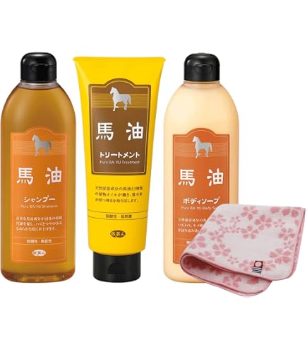 Amazon | ジュン・コスメティック 馬油シャンプー1000ml+