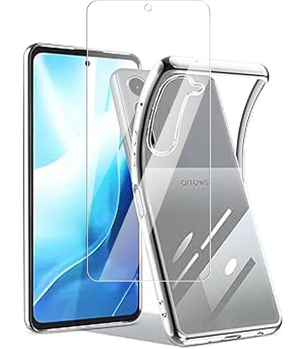 Amazon.co.jp: 対応 arrows We2 Plus F-51E M06 用の ケース + ガラス