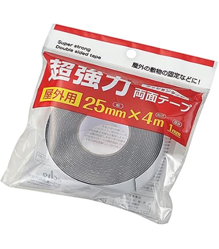 Amazon.co.jp: 3M スコッチ 超強力両面テープ 多用途 12mm×1m 芯25mm