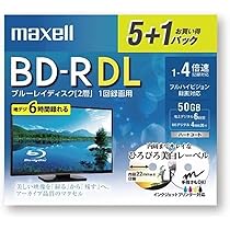 Blu-ray DiscBD-R DL 50GB 5+1枚 LM-BR50W6S Panasonic 50GB Blu ray Disc BD-R DL Disc LM-BR50MWE,with 50 Years