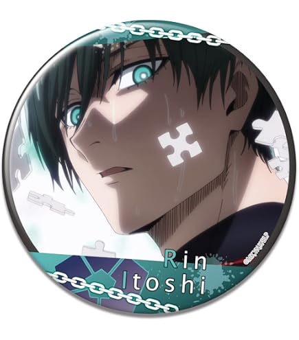 Amazon | アニメ「ブルーロック」ロゼット&缶バッジセット 凪誠士郎