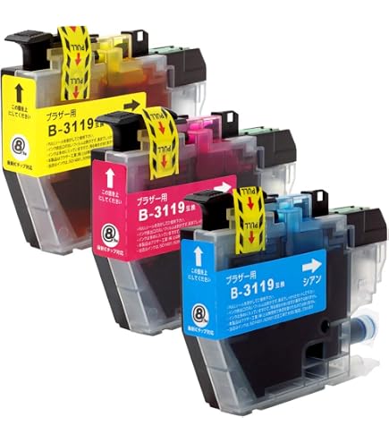 Amazon.co.jp: brother ブラザー LC3119(BK/ブラック)【2本セット(大