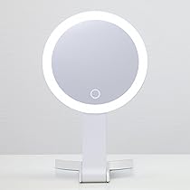 Amazon.co.jp: FPD スマート 卓上 鏡 ライト付き 女優ミラー AI