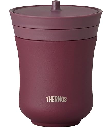 Amazon｜THERMOS 真空断熱湯呑み 200ml 栗 JCZ-200 KUR｜湯呑み