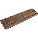 Side3 天然木 ウッドリストレスト 木製パームレスト (Mサイズ:30cm, ウォールナット材)