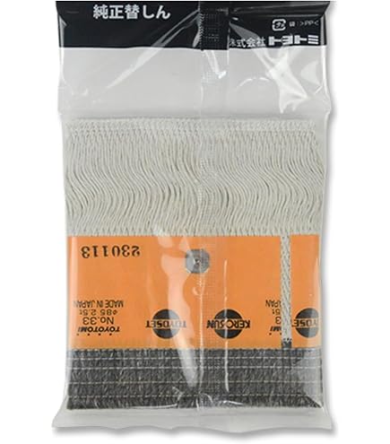 Amazon.co.jp: トヨトミ レインボーRB-2 替え芯 ガラス芯/ストーブ 芯