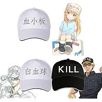 Amazon.co.jp: はたらく細胞 帽子 野球帽 血小板 白血球 キラーT
