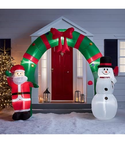 Amazon.co.jp: Gemmy 高さ7フィート 空気注入式 クリスマス ミッキー