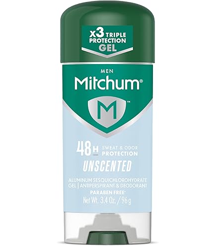 Amazon | Mitchum Invisible Roll-On, Unscented, 3.4 oz by Mitchum