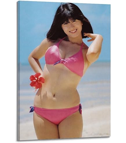 Amazon.co.jp: 河合奈保子 ポスター(16)写真ポスターキャンバス
