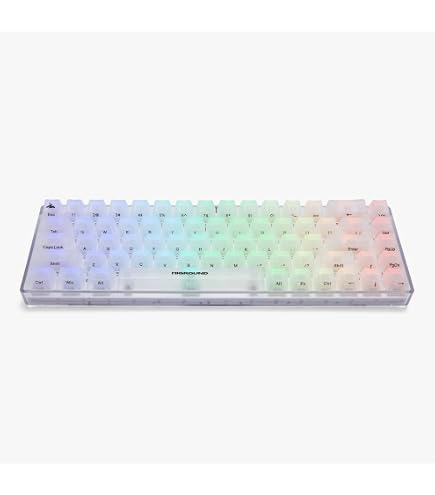 Amazon | Higround SNOWSTONE トレイルヘッド 65%メカニカル USB 有線