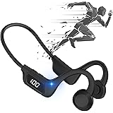 【2023骨伝導イヤホン】 イヤホン bluetooth5.2 マイク付き ブルートゥース 2台スマホ同時接続 軽量 IPX7 防水 重低音 ENCノイズキャンセリング ワイヤレス 耳を塞がない 急速充電 10時間連続使用 骨伝導ヘッドホン 耳掛け式
