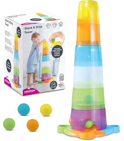 Edushape Kiddy Connect - 36 Pièces Emboîtables Souples - Jeu Créatif Enfants