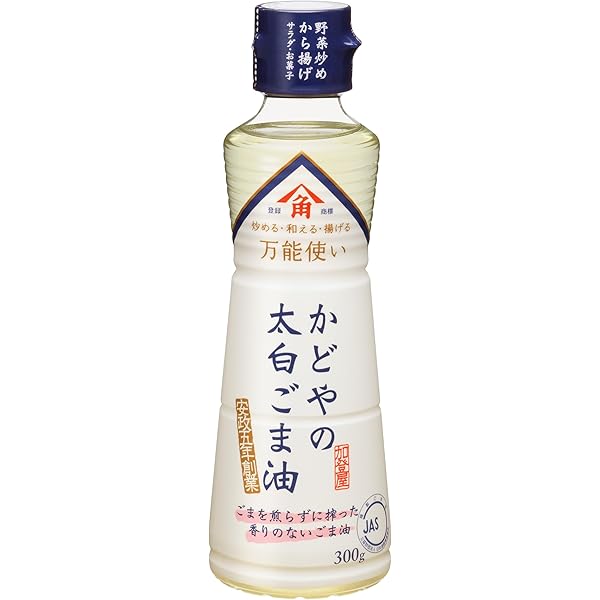 Amazon | かどや製油 かどやの太白ごま油1650g | かどや