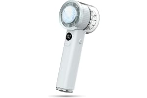 ハンディファン 冷却プレート付き 【2026業界革新モーター・超強力暴風・1秒瞬時-25℃級の急冷感】 扇風機 ハンディ 100段階風量 小型 手持ち・卓上兼用 6枚羽根 手持ち扇風機 強力 大風量 はんていふぁん 熱中症対策 LED残量表示 持ち運び便利 アウトドア 暑さ対策 通勤 通学 ギフト