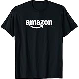 Amazon ロゴ (ホワイト) Tシャツ