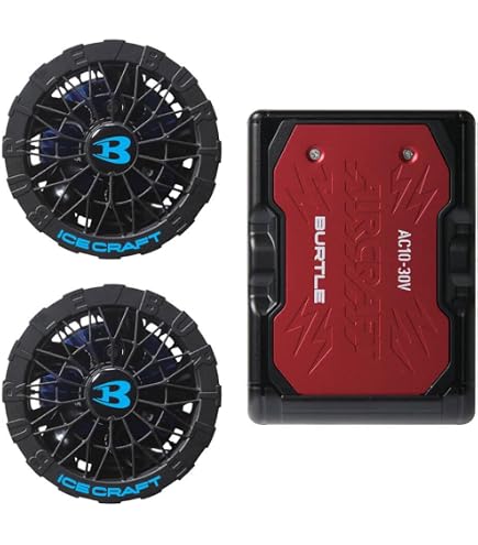 Amazon.co.jp: バートル BURTLE ペルチェファンユニット IC10-1 アイス