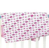 Mixmax Baby & Toddler Waterproof Bamboo Fiber Flannel Washable Diaper Changing Mat Pad for Baby Crib
