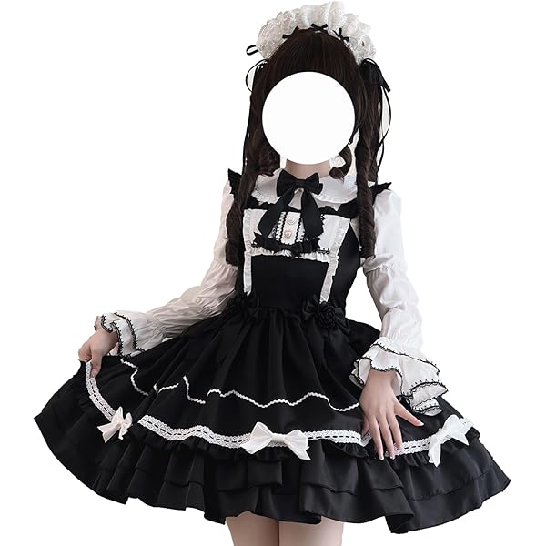 Amazon.co.jp: [スムーズ] お嬢様 めめしい かわいい メイド衣装