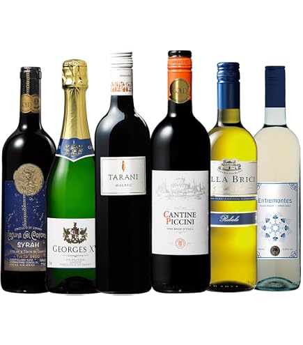 Amazon.co.jp: ワインセット 赤 白 ロゼ 5本 飲み比べ 世界のワイン 超