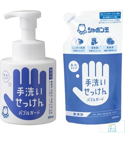 Amazon.co.jp: 手洗いせっけん バブルガード あわタイプ 詰替用 4L