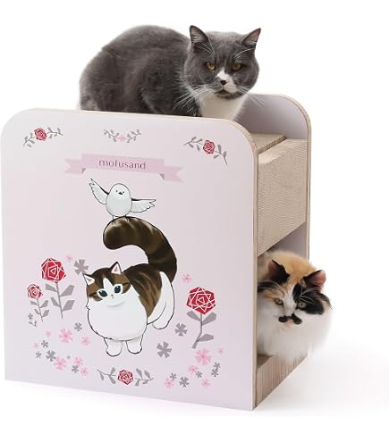 Amazon | 猫壱 ポータブルケージとトイレのセット mofusand モフサンド