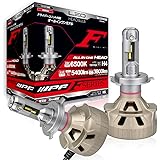 IPF ヘッドライト LED 車用 H4 Hi Lo切替 5400lm 3800lm 6500K ホワイト 12V 24V兼用 2本入 車検対応 ドライバーユニット一体型 冷却ファン内蔵 ノイズ対策済 ハイスペックモデル 【用品大賞受賞】 Fシリーズ