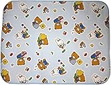 ベビー用おねしょシーツ　おねしょパッド (水色)