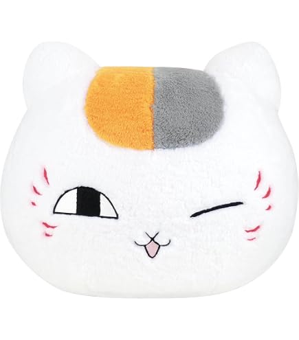 夏目友人帳　めちゃもふぐっとぬいぐるみ 〜ふわふわニャンコ先生〜 Amazon.co.jp: 夏目友人帳 めちゃでか顔型ぬいぐるみ ふわふわニャンコ