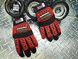 Snap-on（スナップオン） メカニックグローブ（レッド/Ｌサイズ）　ワークグローブ グローブ 手袋 [ガレージツール / スナッポン]