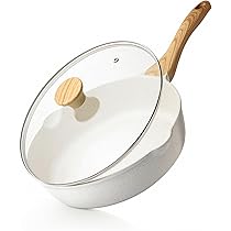 Amazon | SENSARTE フライパン 28cm 軽量 IH・ガス火対応 マーブル