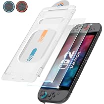 Amazon.co.jp: Switch 2 保護フィルム 【2枚セット+簡単ガイド枠付き+