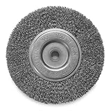 Hot Max 26083 8-Inch by 1 1/4-Inch Coarse Wire, 1/2-Inch Arbor Crimped Wire Wheel by Hot Max
