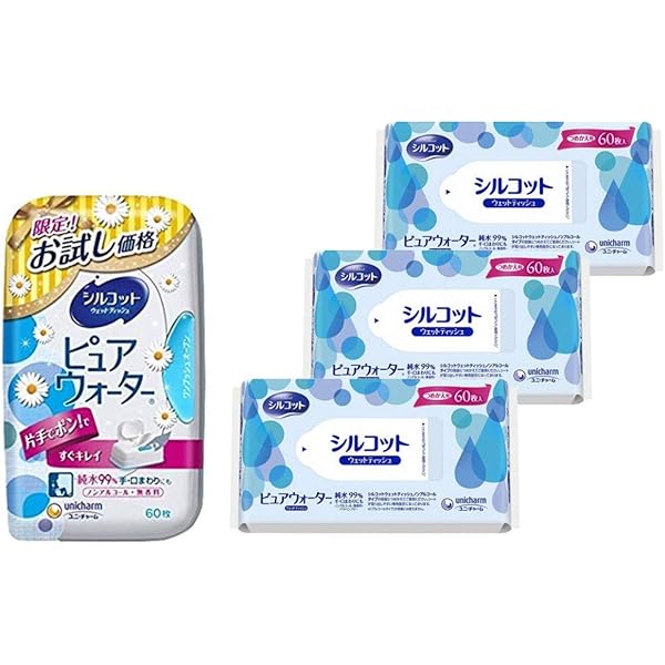 Amazon.co.jp: シルコット ノンアルコール 除菌ウェットティッシュ